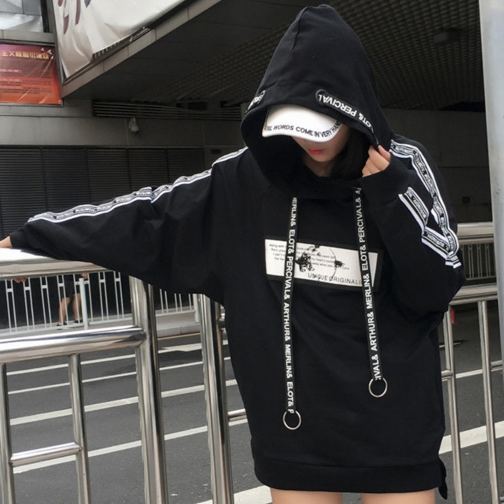 Tiny Times - Fleece - Lined Hooded Pullover